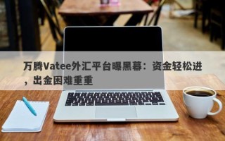 万腾Vatee外汇平台曝黑幕：资金轻松进，出金困难重重