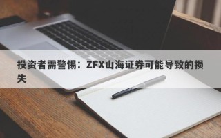 投资者需警惕：ZFX山海证券可能导致的损失