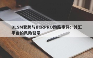 DLSM套牌与BCRPRO跑路事件：外汇平台的风险警示