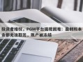 投资者维权，PGM平台提现困难：盈利和本金都无法取出，账户被冻结