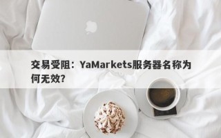 交易受阻：YaMarkets服务器名称为何无效？