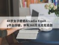 46岁女子遭遇Arcadia Equity平台诈骗，损失360万元无处追回