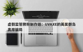 虚假监管牌照制作链：UVKXE的英属群岛离岸骗局