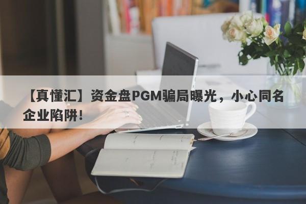 【真懂汇】资金盘PGM骗局曝光，小心同名企业陷阱！-第1张图片-要懂汇