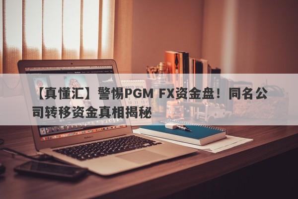 【真懂汇】警惕PGM FX资金盘！同名公司转移资金真相揭秘-第1张图片-要懂汇