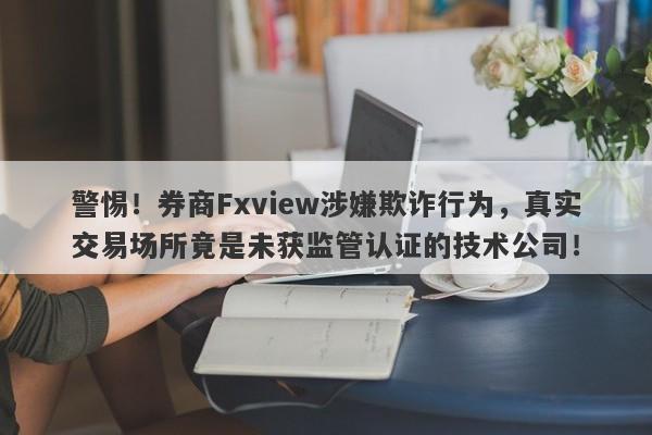 警惕！券商Fxview涉嫌欺诈行为，真实交易场所竟是未获监管认证的技术公司！-第1张图片-要懂汇