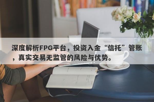 深度解析FPG平台，投资入金“信托”管账，真实交易无监管的风险与优势。-第1张图片-要懂汇