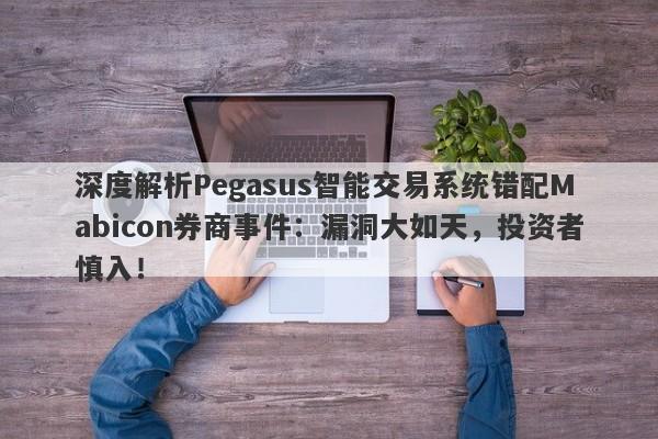 深度解析Pegasus智能交易系统错配Mabicon券商事件：漏洞大如天，投资者慎入！-第1张图片-要懂汇