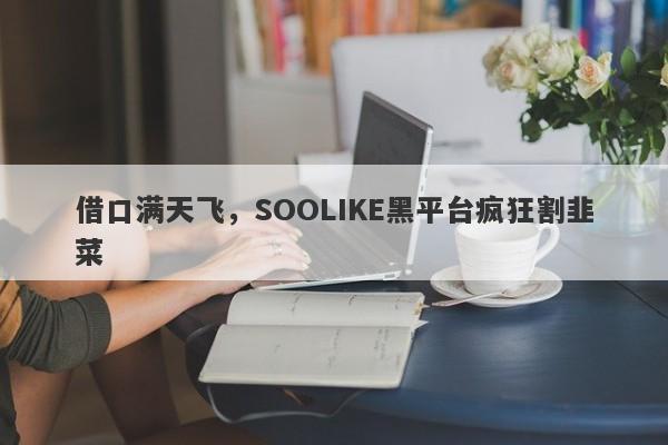 借口满天飞，SOOLIKE黑平台疯狂割韭菜-第1张图片-要懂汇