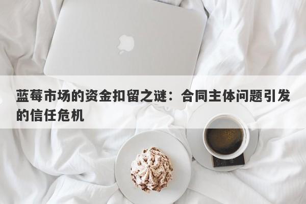 蓝莓市场的资金扣留之谜：合同主体问题引发的信任危机-第1张图片-要懂汇