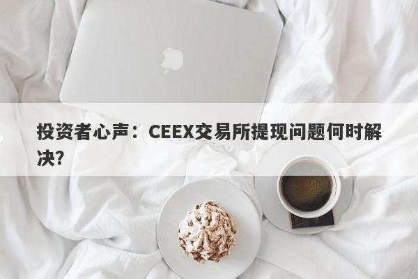 投资者心声：CEEX交易所提现问题何时解决？-第1张图片-要懂汇